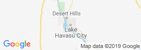 Lake Havasu City map